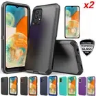 For Samsung Galaxy A23 5G Case Phone Shockproof Hybrid Cover+2xScreen Protector
