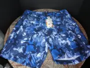 Robert Graham Men's Shorts Size 34 Blue Geometric Classic Fit NWT