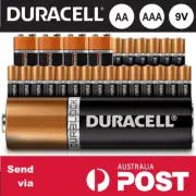 20x 10x 5x Genuine Duracell AA AAA 9V Battery Coppertop Alkaline Batteries AU