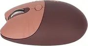 Cute Cat Wireless Mouse Mute USB Receiver Portable 3 Levels DPI Mouse for M3 Laptop Computor (Brown)