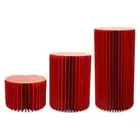 Cylinder Stand for Party Paper Column Cake Stand for Dessert Table Folding for