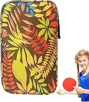 Tennis Racket Case,Portable Protective Table Tennis Racket Cover | Pingpong Holder, Outdoor Sports Storage Carry Bag, Paddle Organizer