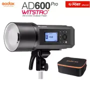Godox AD600Pro 2.4G TTL HSS Outdoor Flash with Li-ion Battery + CB-09 Case
