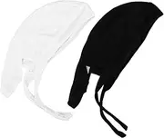[ROMISBABA] Breathable Mesh Cycling Cap Skull Cap Pirate Hat Head Scarf Long Tail Headwear for Men Women Outdoor Sports