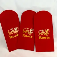 在飛比找蝦皮購物優惠-現貨🔥全新Roots龍年紅包袋(3入) Roots紅包袋 專