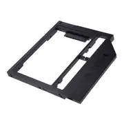 Universal 9 / 9.5Mm Sata3 Hard Disk Drive Hdd Caddy Adapter Bay Bracket For Notebook Black