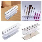 Eyelash Tweezers Holder 8 Hole Display Rack Transparent Eyelash Extension Tools