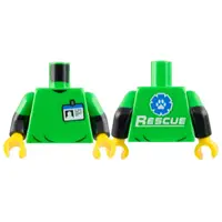 在飛比找蝦皮購物優惠-【小荳樂高】LEGO 第24代人偶包 8號 亮綠色 動物救援