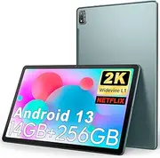 Android 13 Tablet, 11 inch Android Tablet Computer, 14(6+8GB) RAM+256GB ROM+512GB Expand, 7500mAh Battery, 2000 * 1200 IPS, WiFi, Bluetooth 5.0, GPS, Dual Camera, Widevine L1