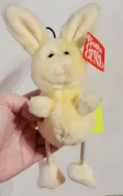 Rare New Gund string-bean bunny rabbit with bent tag - Easter NWT