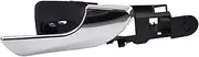 Shuogoufeng Store Car Interior Door Handle Chrome Front Rear Left Right Compatible with Giulietta 2010-2019 156092167 156092165(Bright Silver RR)