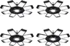 LED Garage Light - 20000 Lumen 6500K Daylight 200W, Eight Leaf Led Garage Cei...