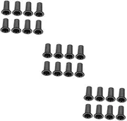 3sets Abs Speaker Parts Speaker Mounts for Subwoofer Port Tube Woofer Box Port Tube Enhance Bass Response 8pcs*3