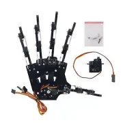 Mechanical Claw Clamper Gripper Arm Right Hand 5-Fingers with Servos for Robot
