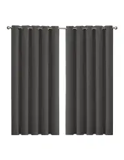 [Traderight] Blockout Curtains 3 Layers 180x230cm in Charcoal