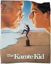 The Karate Kid Blanket for Car Picture Blanket Custom Blanket Beach Blanket Personalized Blankets Blanket Flannel Bed Cozy Soft Plush Bed Sofa Living Room 50x60inch(127x152cm)