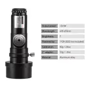1.25/2-inch Eyepiece Laser Collimator 7 Bright Level for Newtonian Telescopes