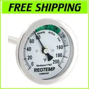Accurate 24 Inch Backyard Pro Compost Thermometer with Digital Instructions