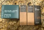 Crabtree & Evelyn Pulp Mask, Nectar Essence, Toner, &?Cleansing Oil Lot Of 4