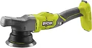 [RYOBI] 18 V ONE+ Cordless Eccentric Polisher PRO R18P-0 (Polishing Plate 125 mm, Oscillating Circuit Diameter 8 mm, Vibration Number 3000-7500 min-¹, without Battery and Charger)
