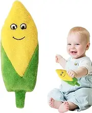 Baby Soothing Toys for Sleep,Corn Plush Toy | Bean Sprout Stuffed Soft Calming Washable Cuddly Interactive Sensory Cozy for Bedtime Naptime