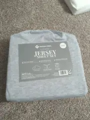 Member's Mark Super Soft Jersey Sheet Set, 100% Polyester (Select Size & Color)