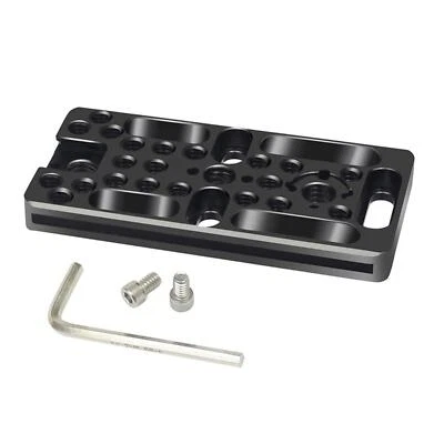 1/4" 3/8" ARRI Cold Shoe Metal Switching Plate Cheese Board Easy Plate