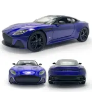 1/24 Scale Aston Martin DBS Superleggera Model Car Diecast Metal Toy Cars Blue
