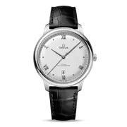 Omega De Ville 40 Prestige Chronometer Stainless Steel Silver Dial 434.13.40.20.02.001