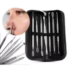 Acne Needle Blackhead Remover Blemish Comedone Pimple Extractor Tool Kit 7pcs