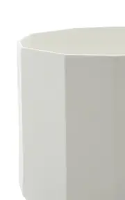 [Tiffany & Co.] Facet Medium Bone China Vase