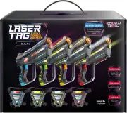 Rechargeable Laser Tag Set for Kids Teens and Adults with Gun and Vest Sensors
