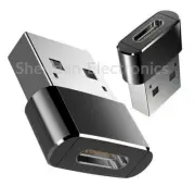 USB30MALETOUSBCFEMALE - 2 PACK USB C 3.1 Type C Female to USB 3.0 Type A Male P