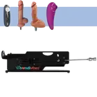 Sex Machine Fucking Machine Vora V2 Sex Machines Dildo Pack Black