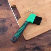 Portable Horse Picks Rubber Handle Brush Hoof Pick With Brush Horse Care