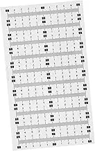 TEMPNAP 21pcs Adhesive Measuring Stickers for Sewing and Labeling Ruler Tape Font for Easy Reading Self-Adhesive Scale Ruler for Workbench and Crafting