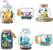Reement Pikmin Terrarium Collection 2 Box Product Approx. H 3.1 x W 5.5 x D 3.1 inches (80 x 140 x 80 mm), Made of PVC, ABS, Acrylic