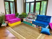 Modular Mah Jong Sofa Couch Set Designer French Daybed Full Sectional Set AsShow