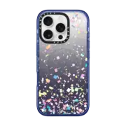 iPhone 16 Pro Impact Case MagSafe Compatible Pastel Confetti Explosion Transparent