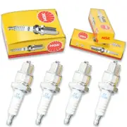 4pcs 81-91 Johnson COM NGK Standard Spark Plugs 14 HP Kit Set Engine tn