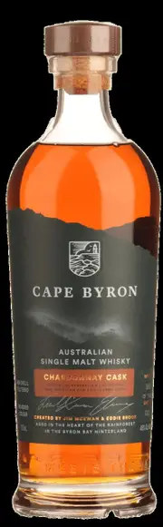 Cape Byron Chardonnay Cask Australian Single Malt Whisky (700mL)