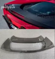 Real Carbon Fiber Rear Spoiler Tail Trunk Lip Wing Bar For Ferrari SF90 20-2024 (for: Ferrari)