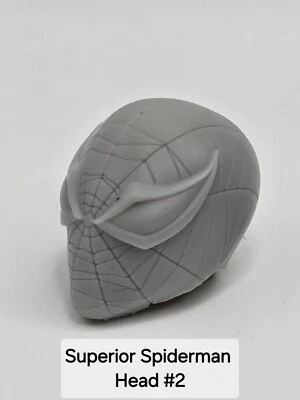 3d Print SUPERIOR SPIDERMAN HEAD #2 G.I.Joe Classified MARVEL LEGENDS 1/12 6"