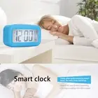 LCD Electronic Clock Large Screen Time Temperature Display Alarm Clock Spare