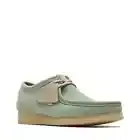 Clarks Originals Wallabee Men's Green Embroidery Suede 26172073