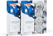 Australian 50c Coin Collection Folders Volume I & II (FOLDERS ONLY NO COINS)