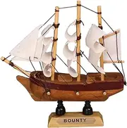Sailboat Model Handmade Assembled Boat Model DIY kit Suitable for Home Decorations Parent-Child Toys