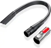 [Charlux] Flexible Extension Crevice Tool Attachment for Dyson V6 V7 V8 V10 V11 V15 Gen5 Vacuum Cleaner with Quick Release Converter Adapter 23.27 Inches