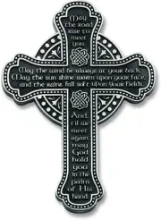 Cathedral Art PMC111 Message Wall Cross, 5-1/2-Inch