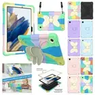 Kids Butterfly Stand Case Rugged Cover For Samsung Galaxy Tab A7 Lite A8 A9 Plus
